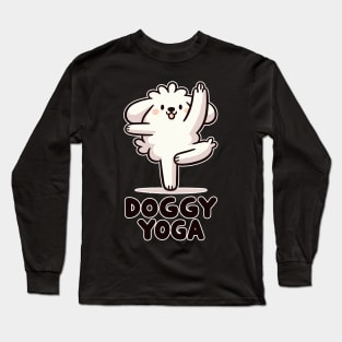 Yoga Dog Long Sleeve T-Shirt